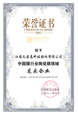 中国膜行业海角官方首页领域龙头企业